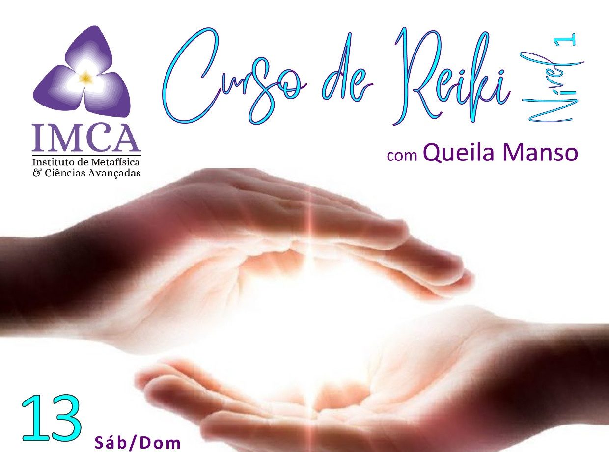 Curso de REIKI com Queila Manso - Nível 1